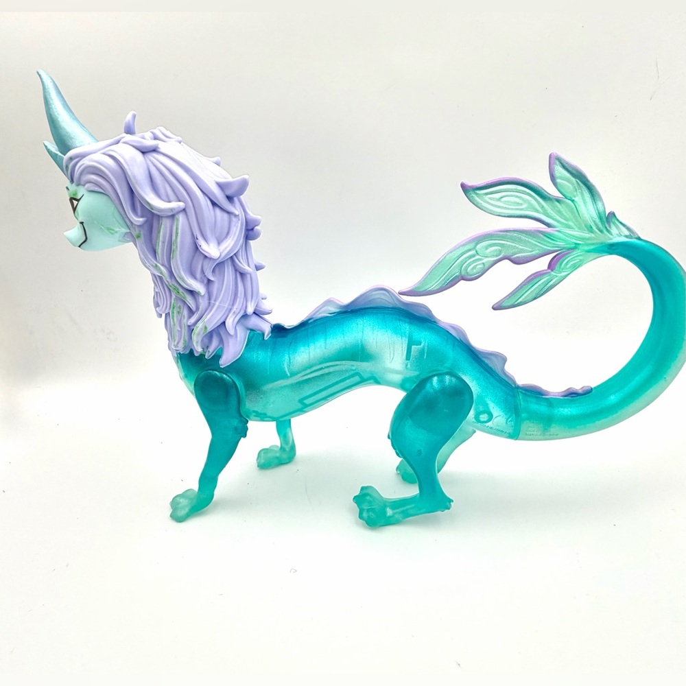 “Raya” movie Blue and Purple “Sisu” Dragon Figurine Set - Picture 11 of 15